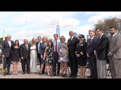 Murphy, Menendez, & Booker come to Jersey City for Empty Sky 9/11 Memorial ceremony