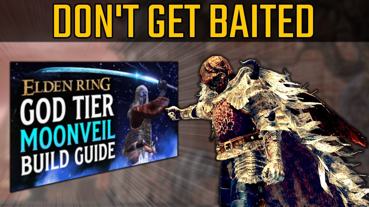 Elden Ring GOD TIER Moonveil Katana Build! (REAL) Review & Commentary