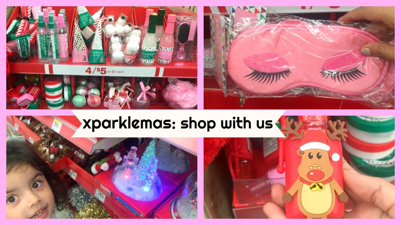 XPARKLEMAS | SHOP WITH US AT DOLLAR TREE AND WALGREENS!!!