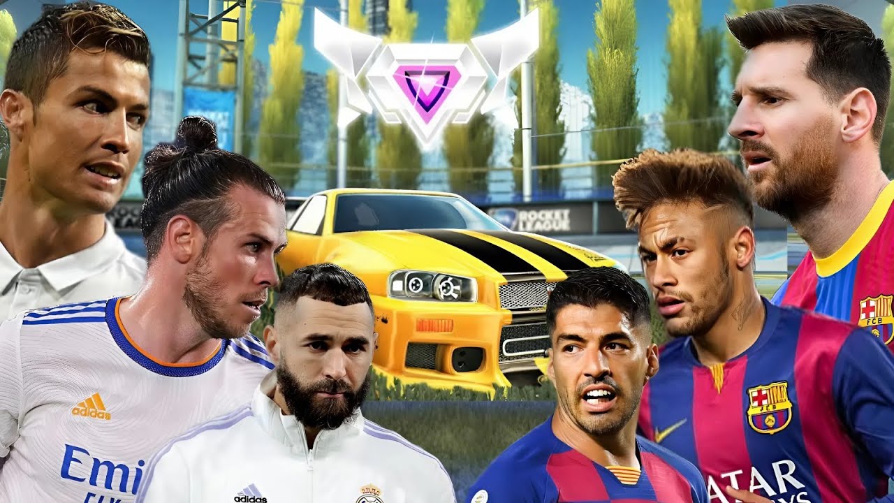 ال BBC ضد MSN في روكيت ليج 🔥🔥🔥