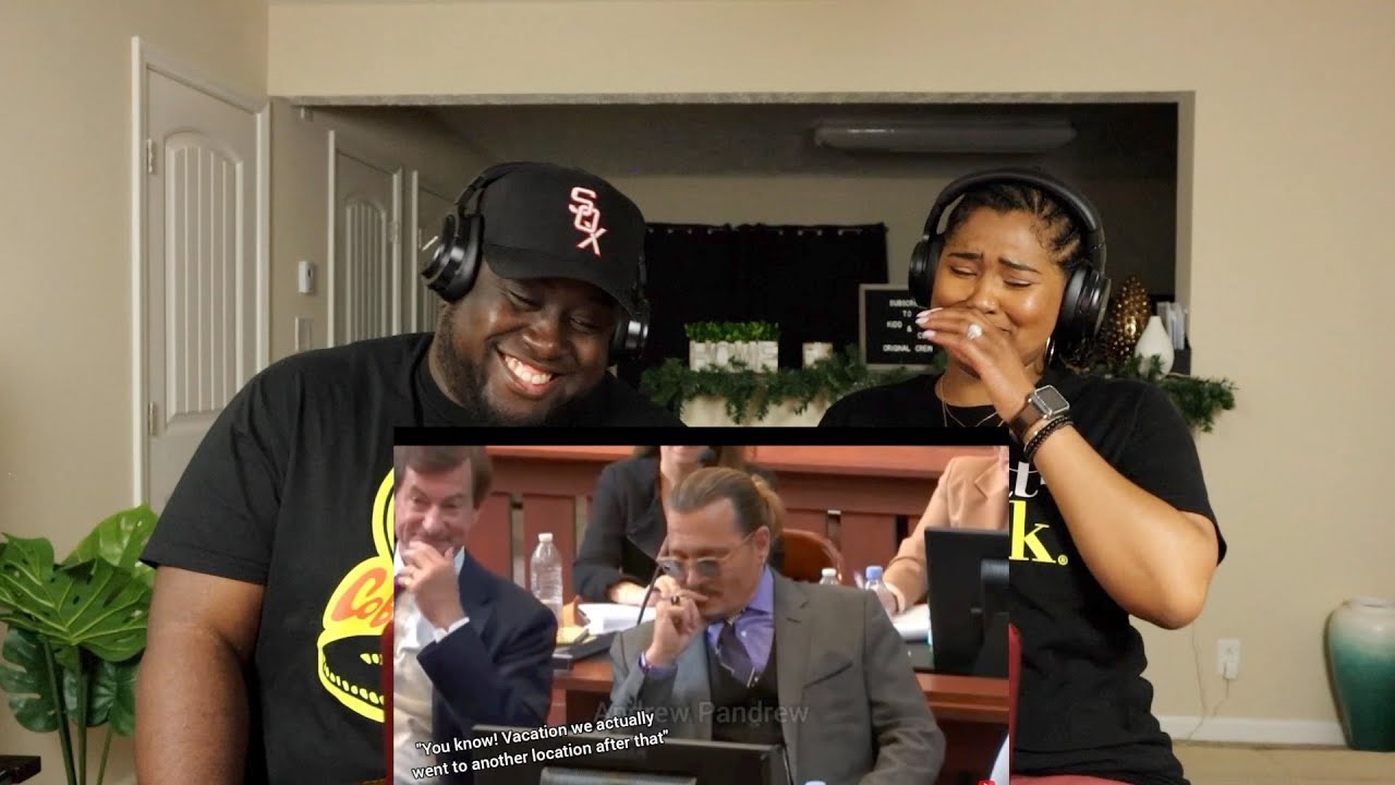 Johnny Depp Being Hilarious In Court (Part 5 ) | Kidd and Cee Reacts