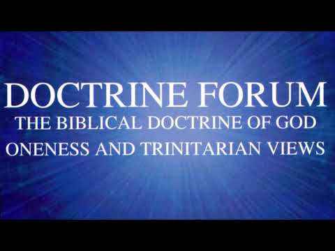 David K. Bernard & Eugene E. Carpenter Present Oneness and Trinitarian Views