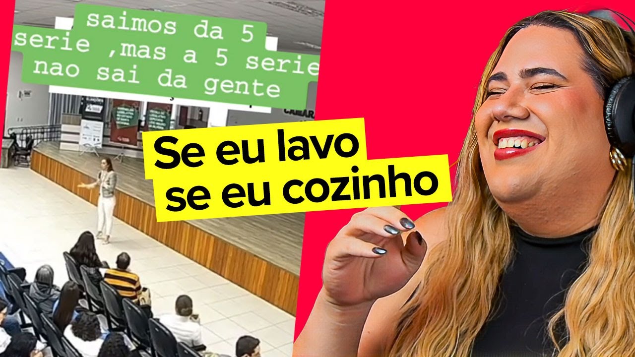 Você sai da 5ª série mas a 5ª não sai de você