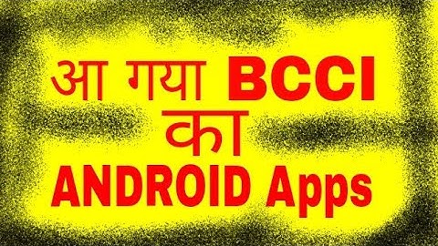 How to download bcci official android app