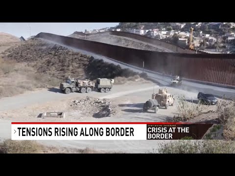 Crisis at the border: Tensions rising as cartel are shooting across the border