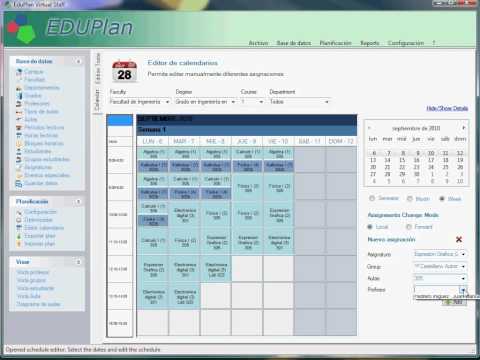 Eduplan Scheduling/Timetable Software