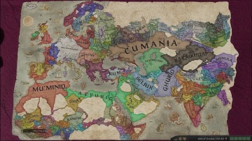 CK3 Timelapse but with the new update: Roads to Power starting in the new start date 1178