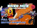 BIKER MICE FROM MARS! "MODO" Full Battle mode run through. Classic Super Nintendo Game.(SNES)