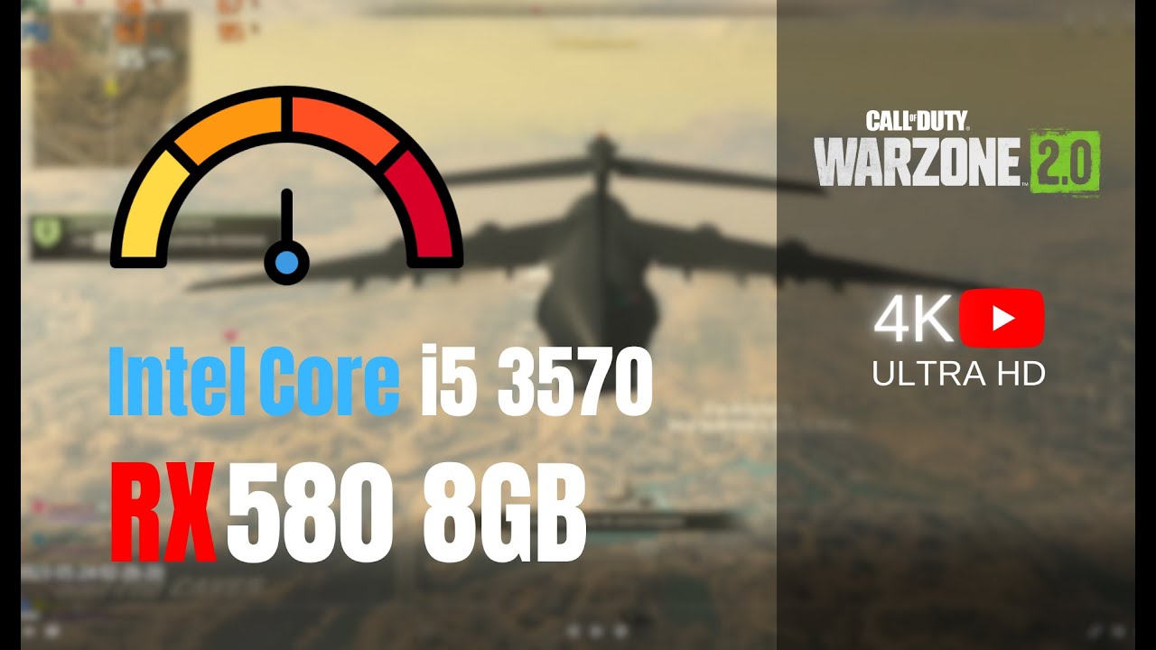 COD Warzone 2 - i5 3570 - 8gb ram - RX 580 8gb - YouTube