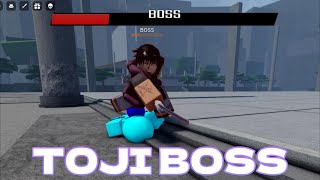 [NEW UPDATE CURSED ARENA] TOJI BOSS DROPS MEGUMI'S MOVESET | ROBLOX