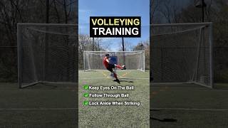 Master Your Volleys in the Box #footballtraining #soccertraining