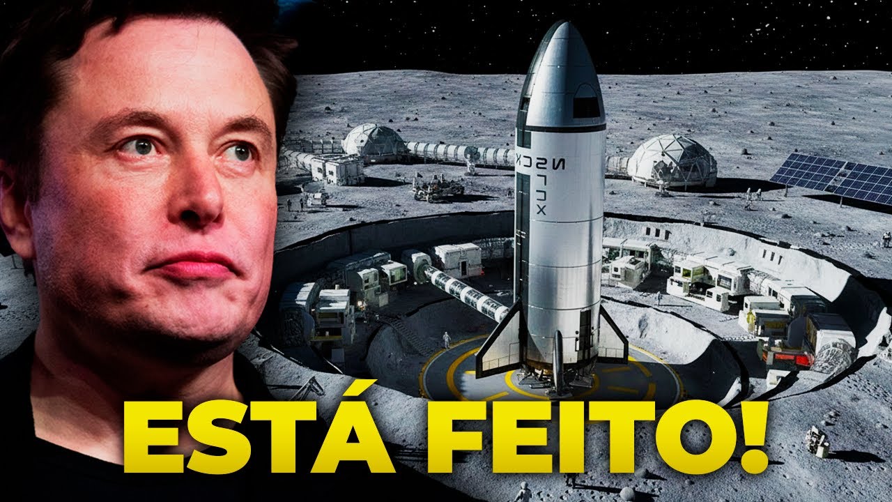 A SpaceX ENCONTROU uma Solução BRILHANTE para Pousar a NOVA Starship na LUA em 2026