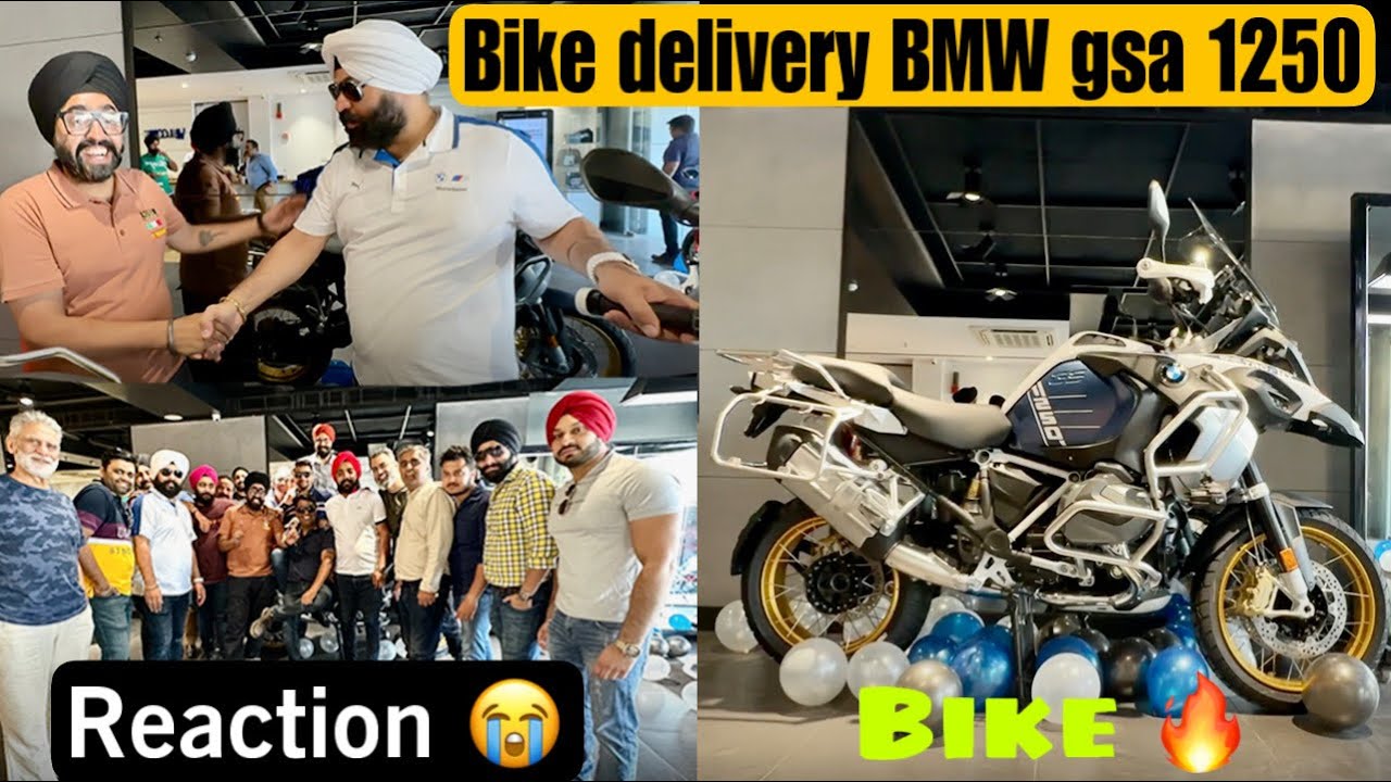 Finally NEW BMW GSA 1250 Ki Delivery 🔥 or yeh KAISE KI BIKE HAI 😰 ...