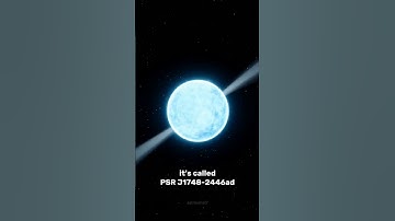 Fastest spinning object in the universe