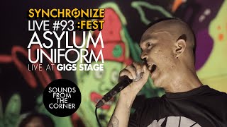 Sounds From The Corner : Live #93 Asylum Uniform | Live at Gigs Stage Synchronize Fest 2022