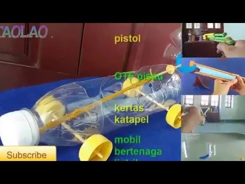 Cara membuat mobil mobilan dari botol plastik