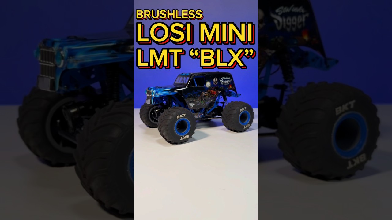 Losi Mini LMT with 223S BLX brushless system!