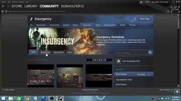 A Three Minute Tutorial On How To Download Skins On Insurgency.