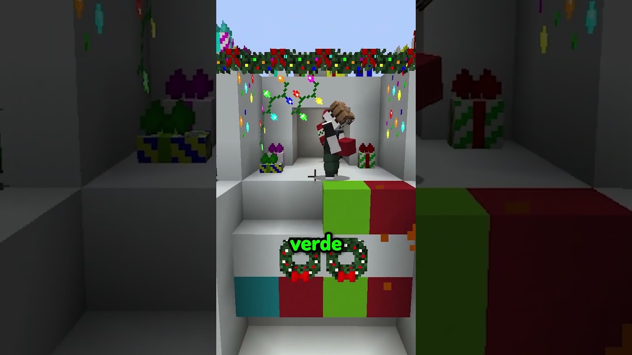 Minecraft, pero tienen que adivinar el color 🤔