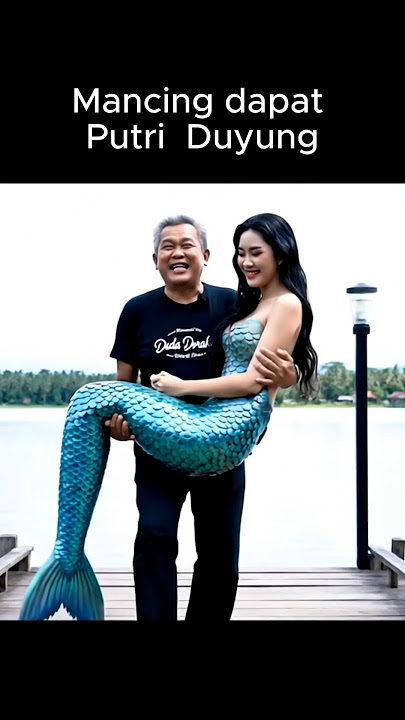 mancing dapat putri duyung cantik #shortsfeed #lucu #ai