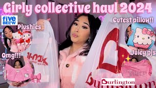 GIRLY COLLECTIVE HAUL 2024 ♡ | Ross, Burlington, 5 below, &amp; Hot topic (the cutest finds!!) 🎀
