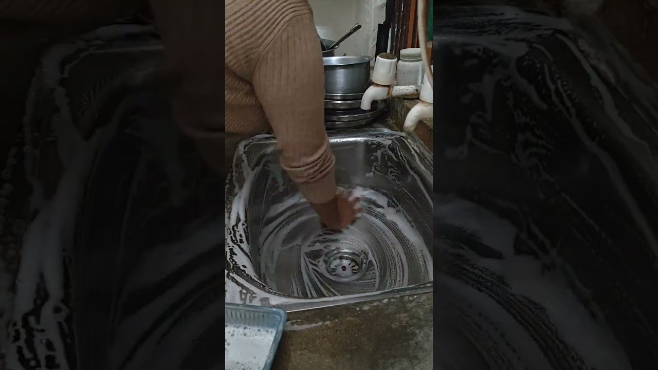 ASMR Dishwashing session 