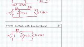 ECE 100 09 Simplification and Re-Expansion III Example