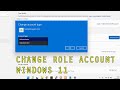 How to Change Administrator Account on Windows 11