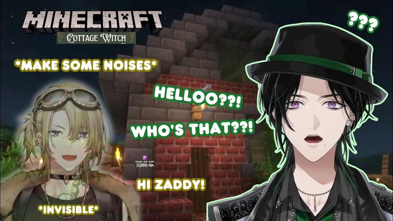 [#NIJIENchanted] Zeal Is Haunted By Luca & Luca Start Spinning After Zeal Gives Him A Bunch Of Drink