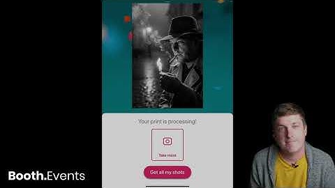 The Amazing Autoprinting AI Photo Booth - Booth.Events