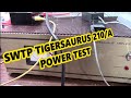 SWTP Tigersaurus Amplifier 210/A power test &amp; checkup