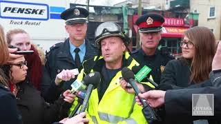 Fire Marshal to investigate Bank Street fire
