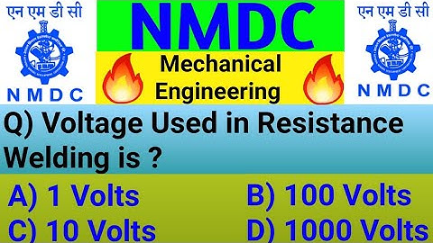 Important Questions For NMDC Exams || NMDC Junior Officer || Mechanical Question