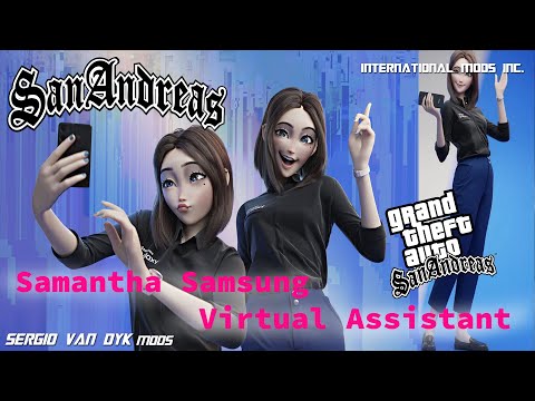 Samantha Galactic Cardmodel Samsung Sam Personal Assistant 