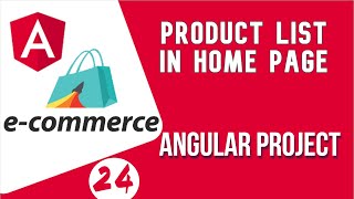 Angular project tutorial #24 Make Dynamic Product List in Home Page | Angular E-commerce Project
