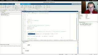Basic MATLAB script with for loop and plot - friction factor