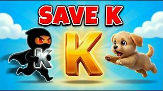 😱 Shadow Stole Letter K! Kite Flies High! | ABC Adventure