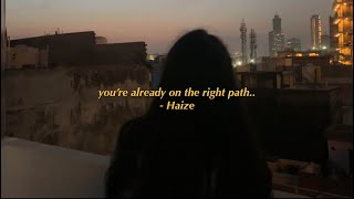 Romanticise the process