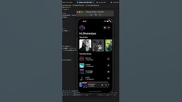 Flutter UI Design – Music Streamer App