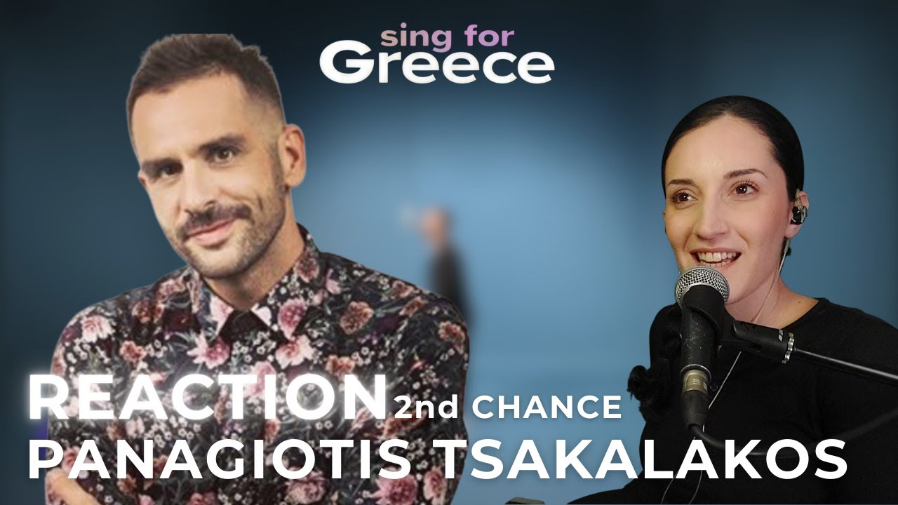 Vocal Coach Reacts to Panagiotis Tsakalakos - 2nd Chance | Sing for Greece 2026
