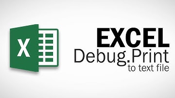 Excel VBA - How to Debug.Print to File