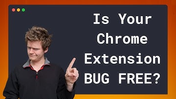 A Common Bug in Chrome Extensions