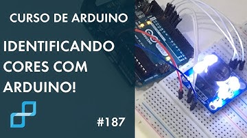 SENSOR DE COR TCS3200 | Curso de Arduino #187