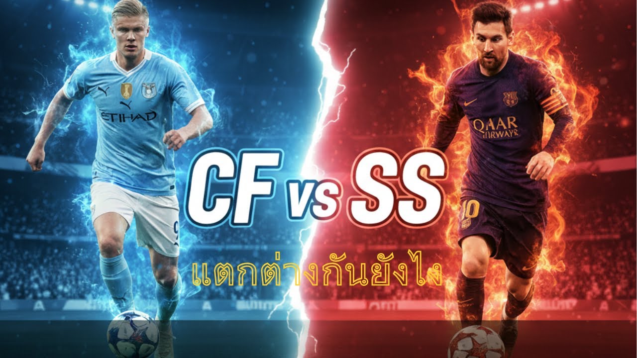 CF vs SS ต่างกันยังไง? เทคนิคเลือกกองหน้าให้เหมาะกับแผน eFootball 2026