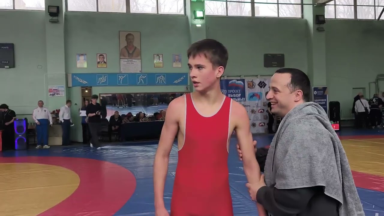 Усов Александр 1 встреча в 60 кг турнир Онищенко А. И. Луганск 25-26.02.2026 