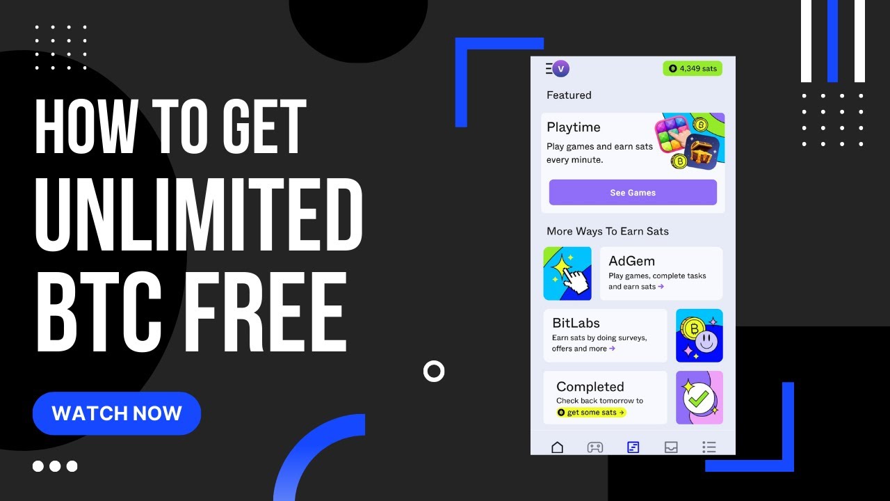 Earn free bitcoin daily with simple game. - YouTube
