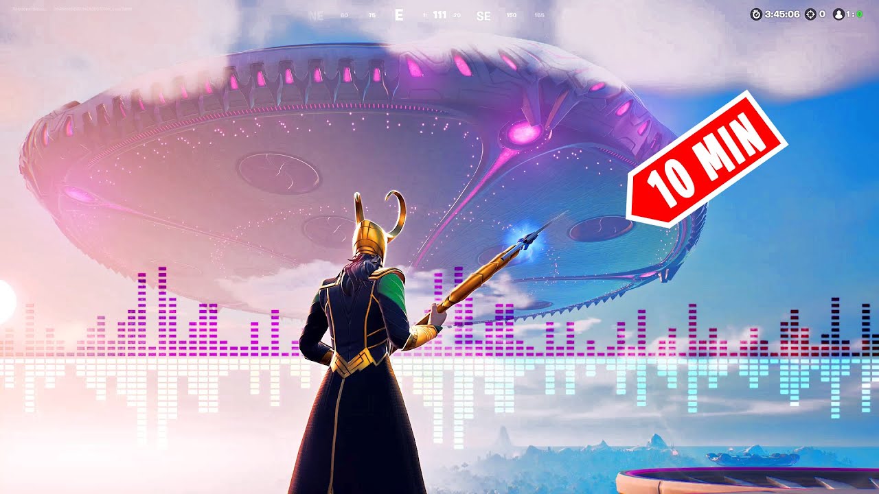 Listening to the Creepy Sounds of the Mothership for 10 Minutes (Fortnite)