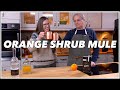 Vinegar Cocktails??? Orange Ginger Shrub Mule Cocktail -