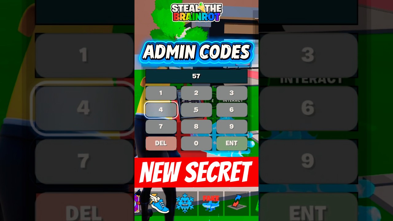 NEW *BEST* ADMIN SECRET CODES FORTNITE STEAL THE BRAINROT