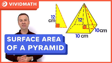 Surface Area of a Pyramid - VividMath.com